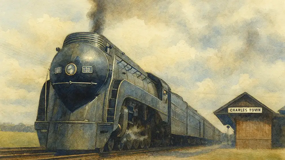 Charles Town's Norfolk & Western Stations