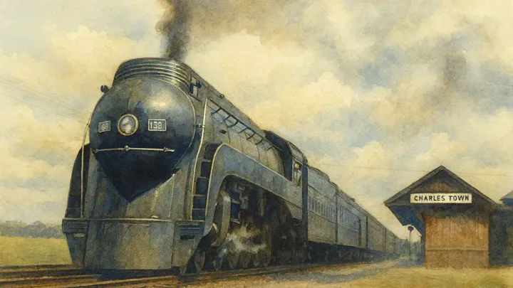 Charles Town's Norfolk & Western Stations